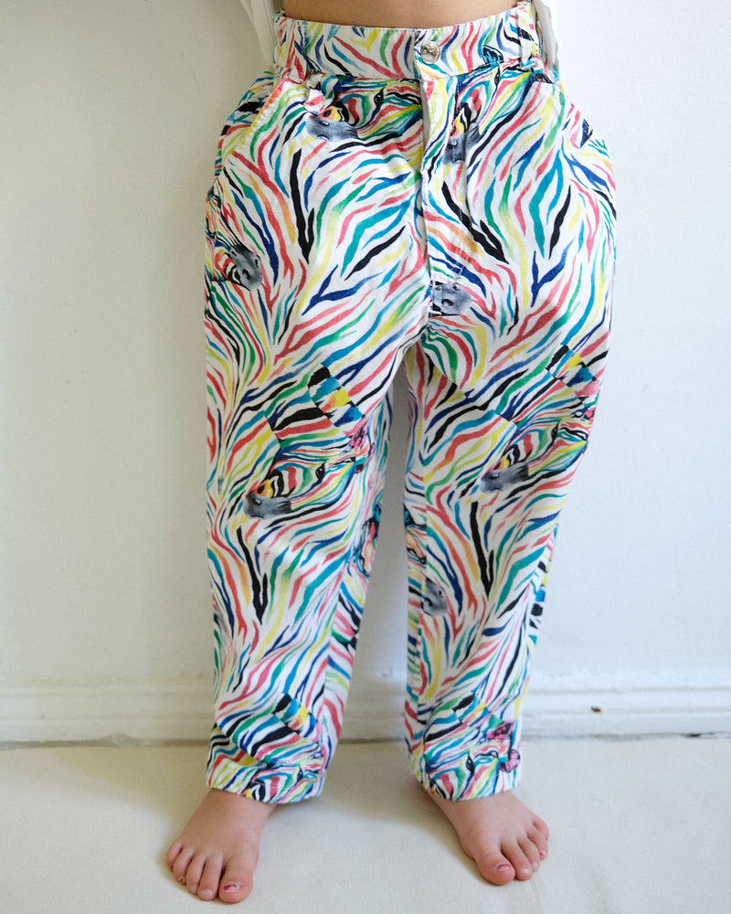 Vintage Zebra Trousers