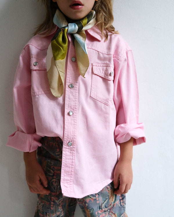 Vintage Denim Blouse