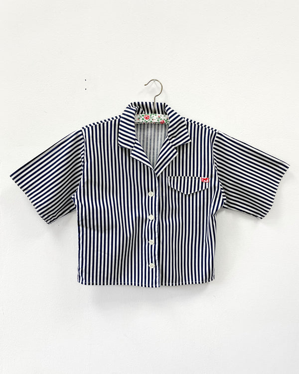 Vintage Striped Cotton Shirt