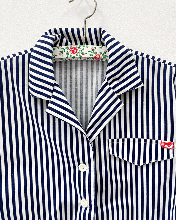 Vintage Striped Cotton Shirt