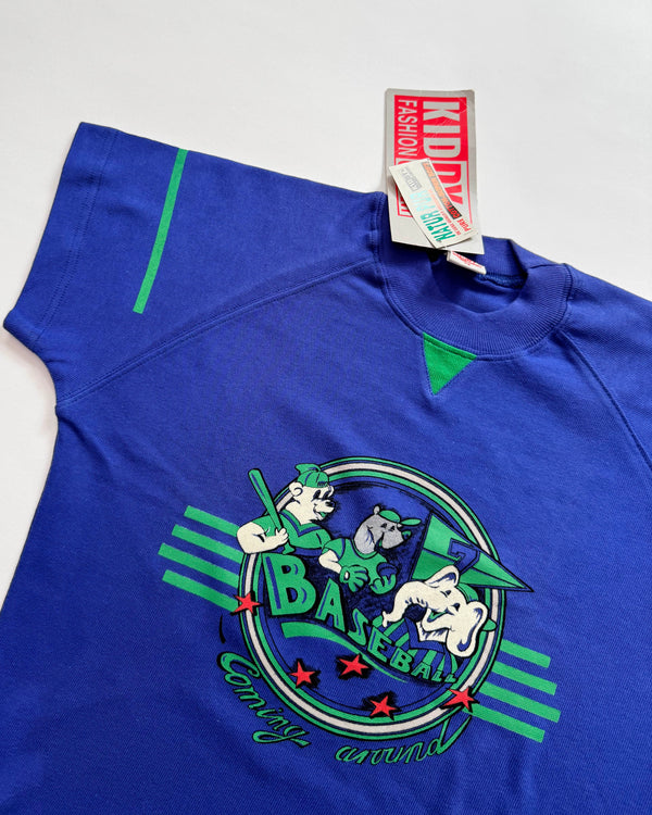 Deadstock Baseball Animals Cotton Tee 2-3Y