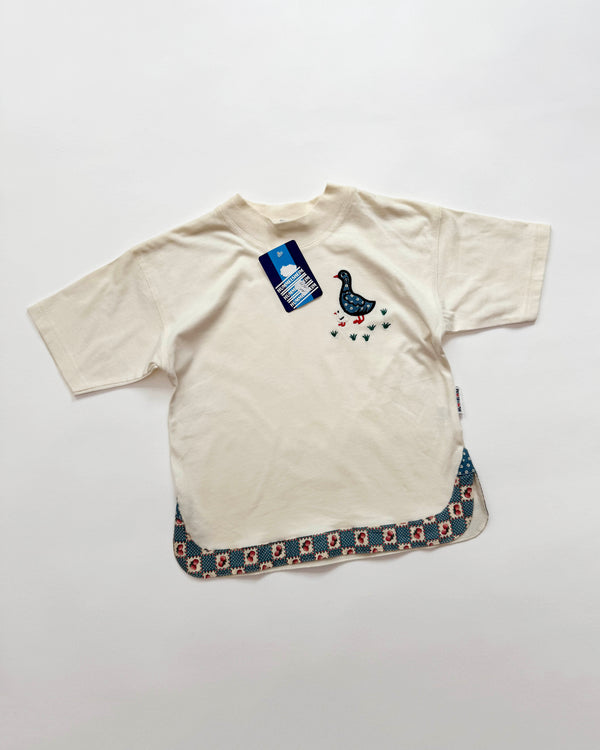 Deadstock Patchwork Duck Cotton Tee 7-9Y