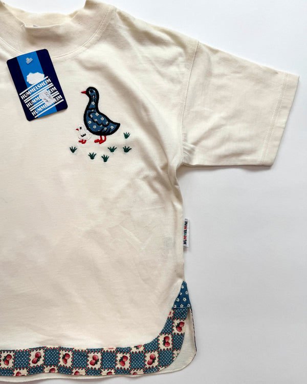 Deadstock Patchwork Duck Cotton Tee 7-9Y