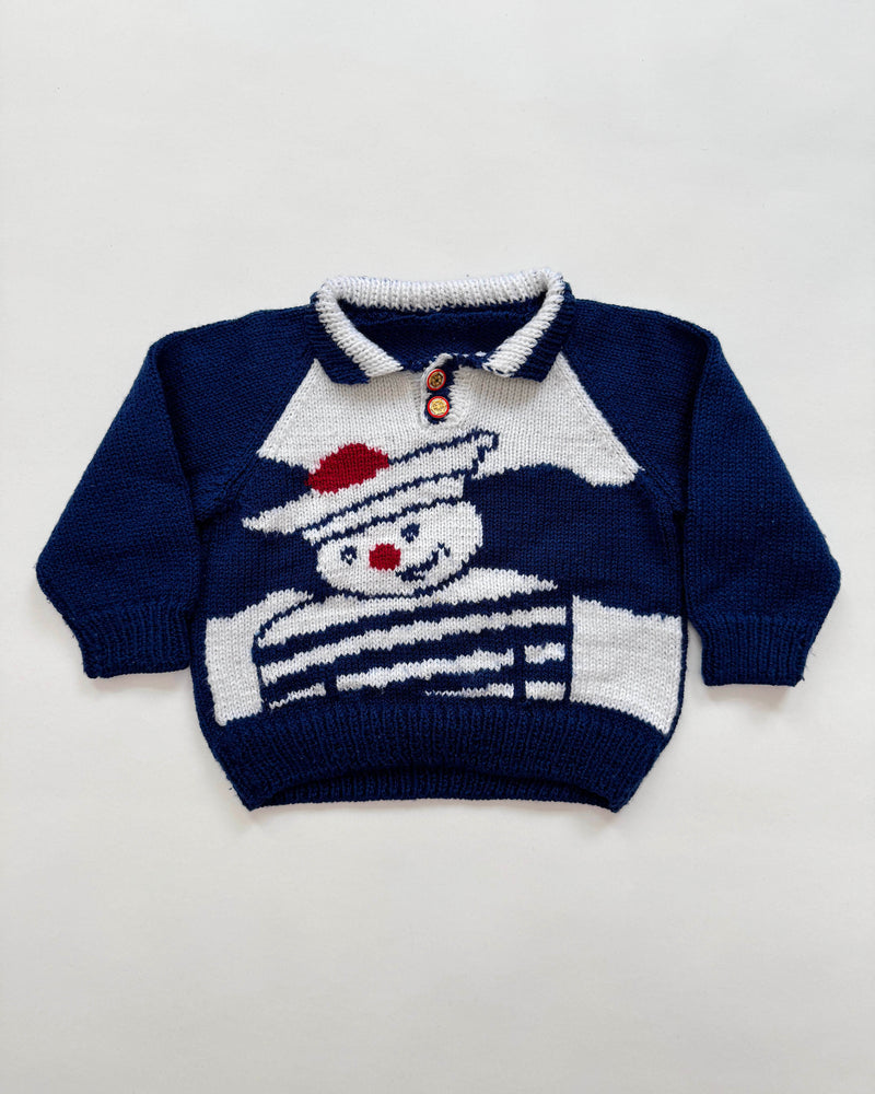 Handmade Sailor Sweater 24M