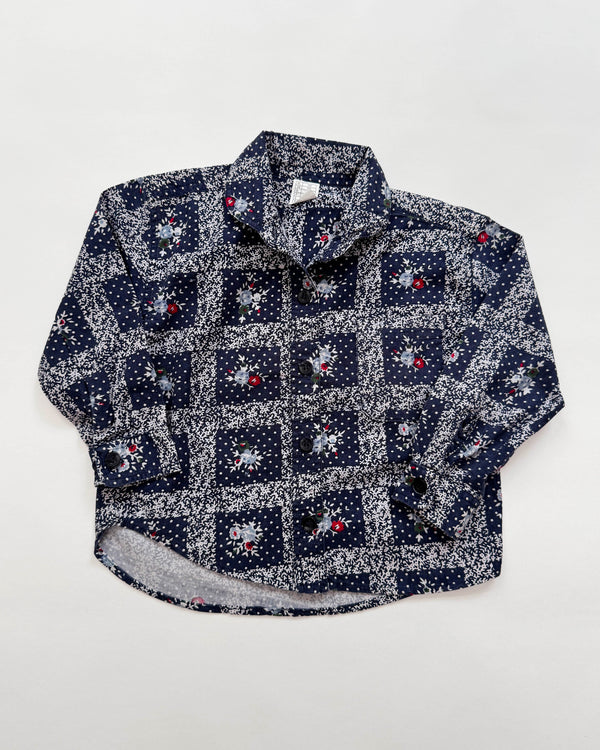 Floral Cotton Blouse 3-4Y