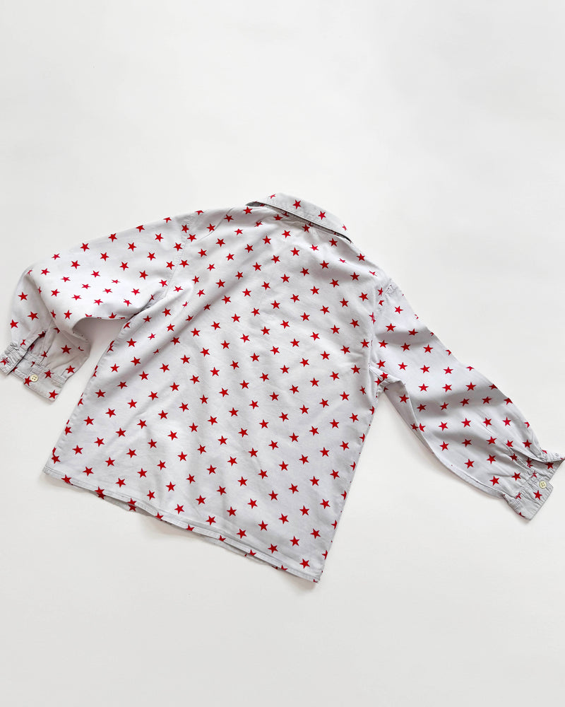 Cacharel Stars Cotton Blouse 3Y
