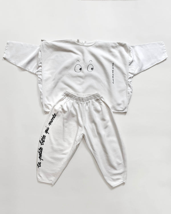 Trotinette Ghost Cotton Sweatsuit 3Y