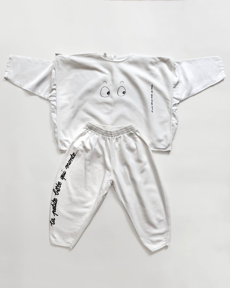 Trotinette Ghost Cotton Sweatsuit 3Y