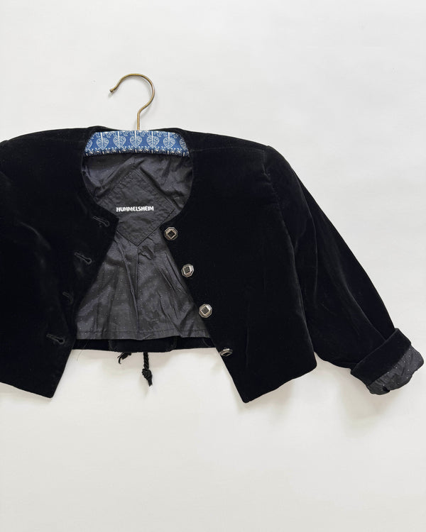 Cropped Velvet Jacket 4Y