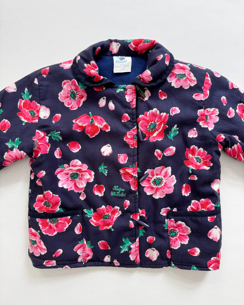 Tartine Et Chocolat Padded Cotton Kimono Jacket  2-3Y