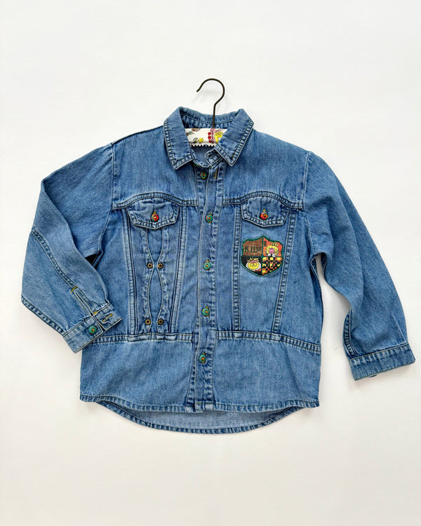 Vintage Denim Blouse