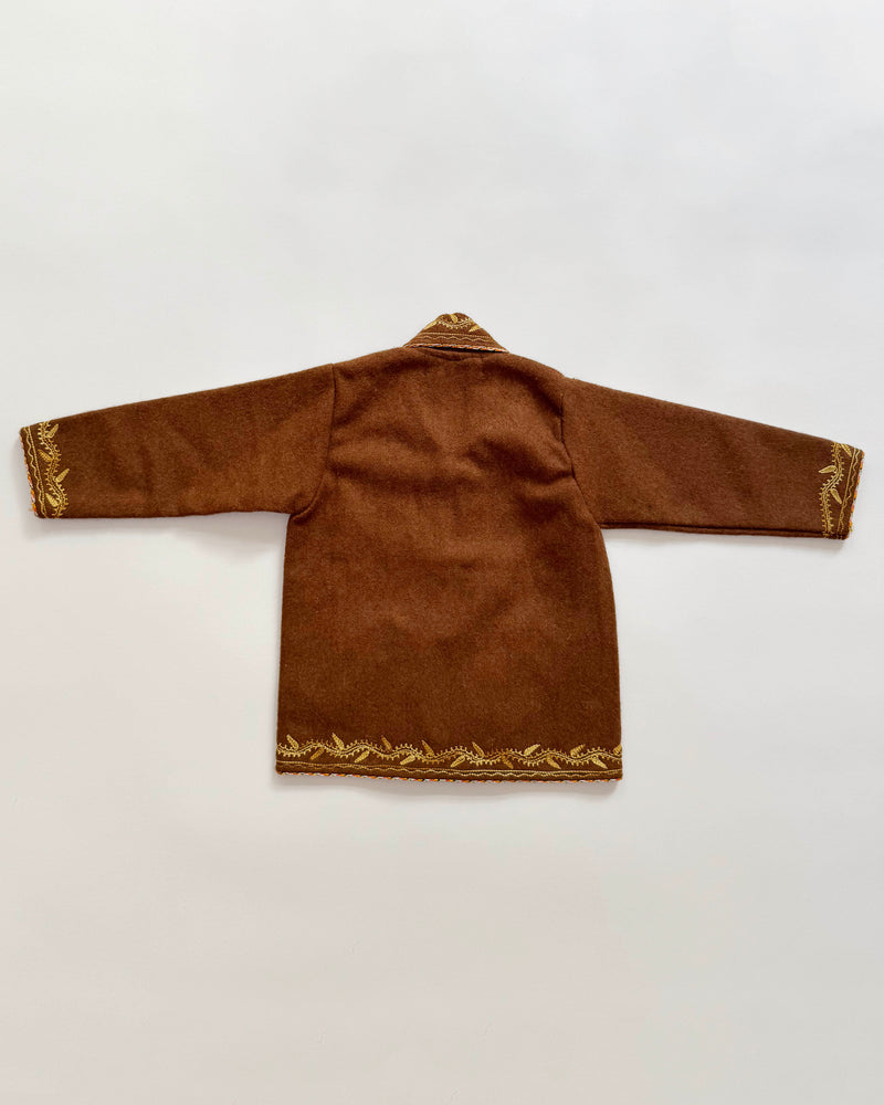 Suzani Embroidered Wool Jacket 2Y