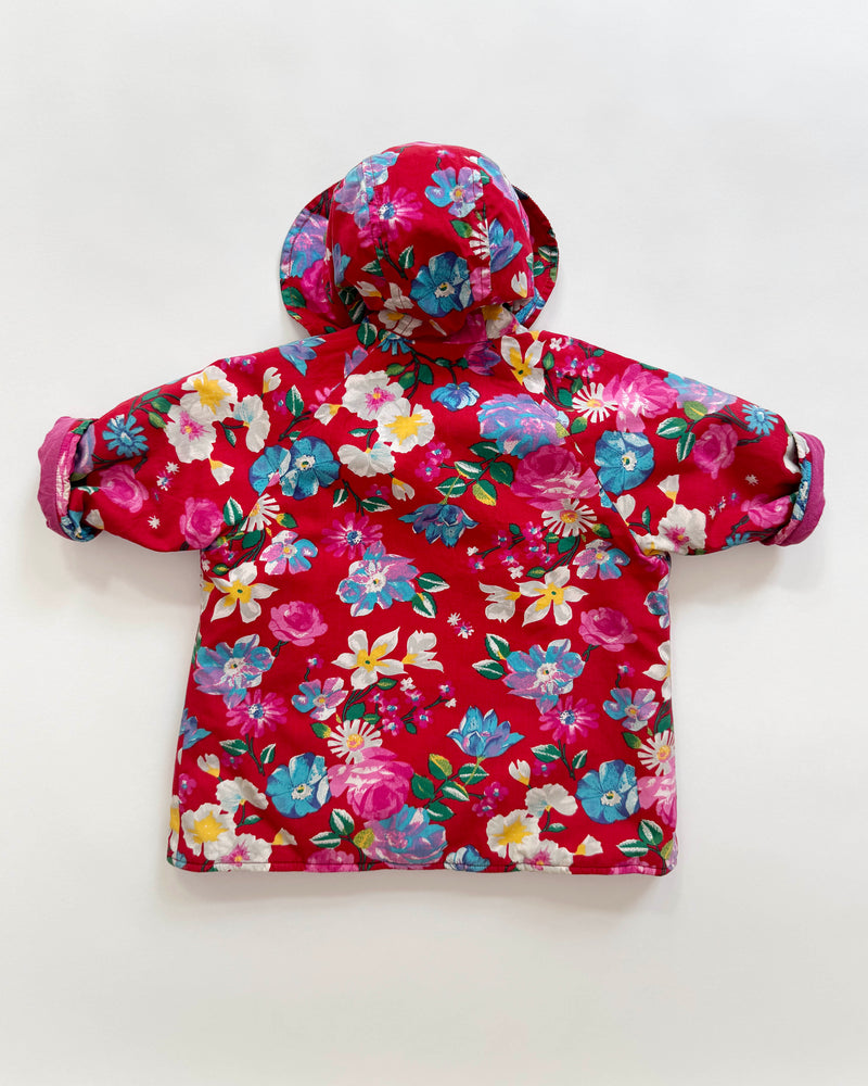 Kenzo Floral Padded Kimono Coat 12M