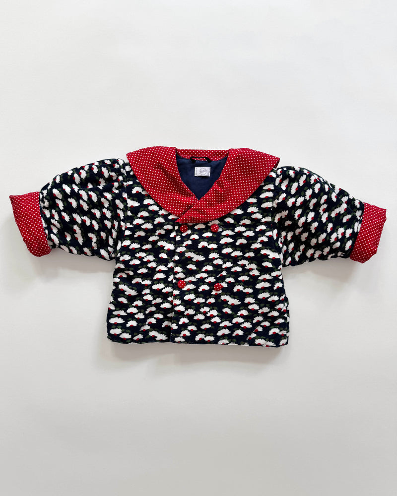 Padded Corduroy Patchwork Jacket 12M
