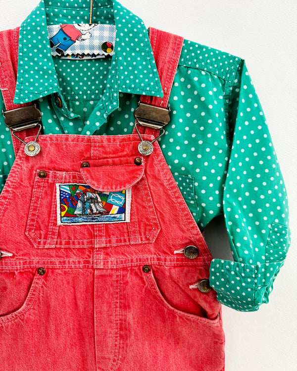 Vintage Denim Overalls