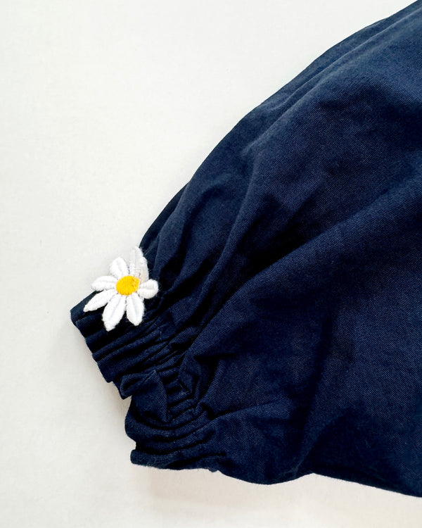 Vintage Cotton Daisy Romper