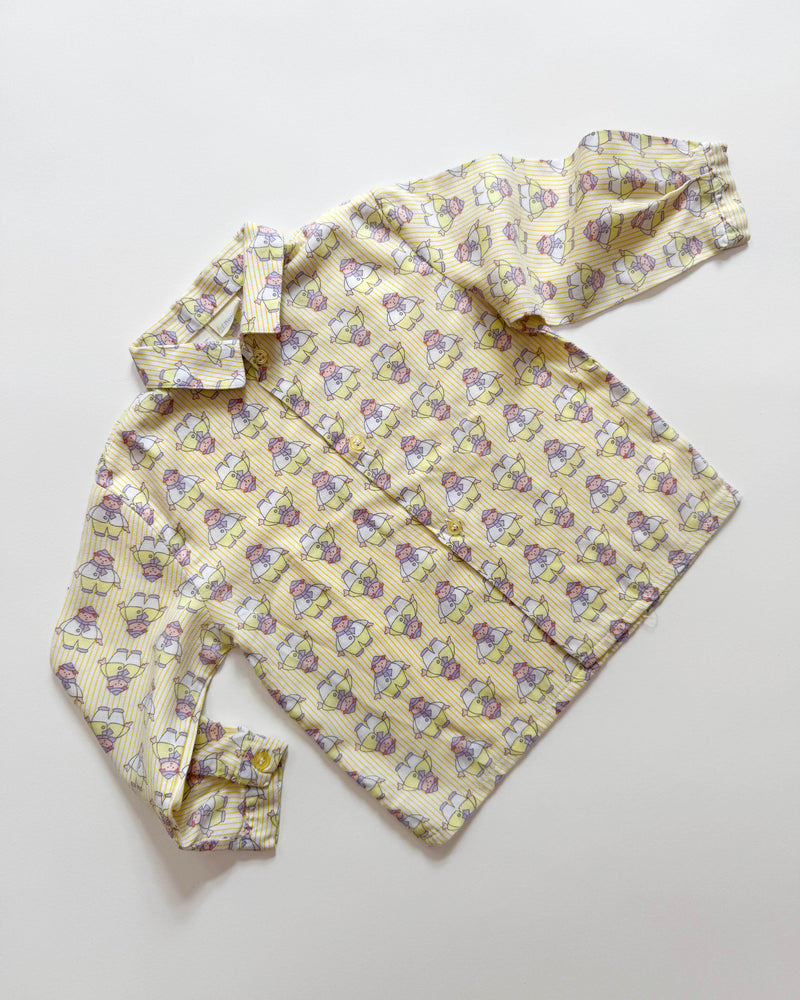 Little Man Cotton Blouse 12M