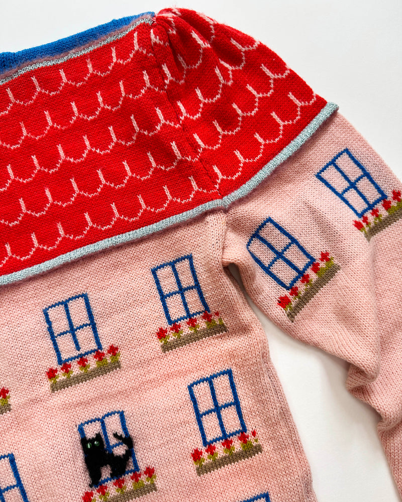 Handmade Cat Maison Wool Sweater ADULTS S-M