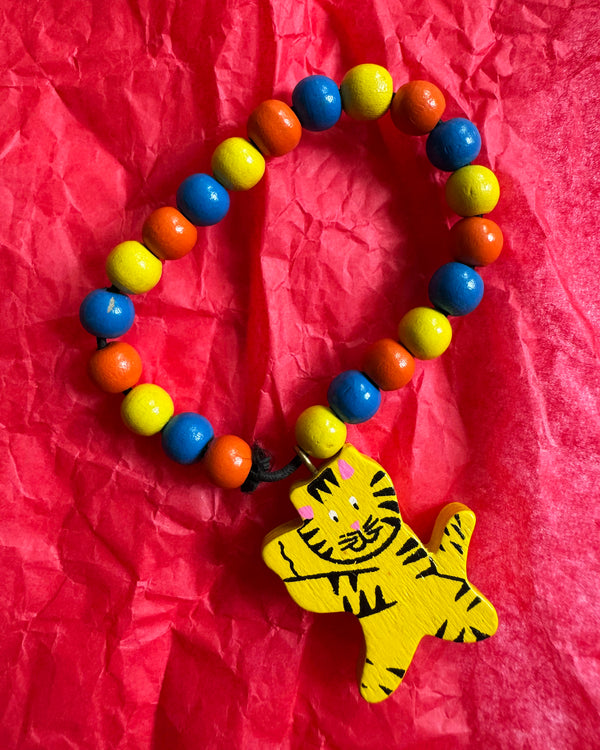 Tigre Wood Bead Bracelet