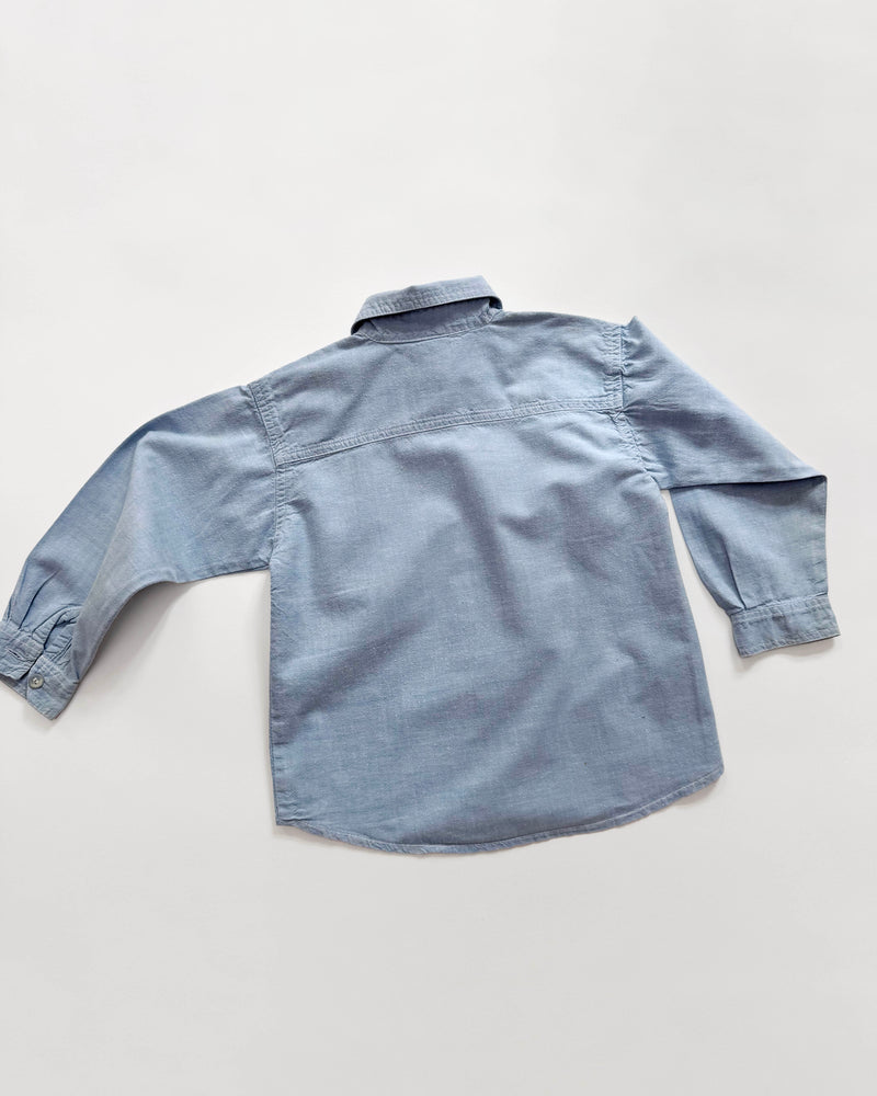 Embroidered Denim Blouse 4Y