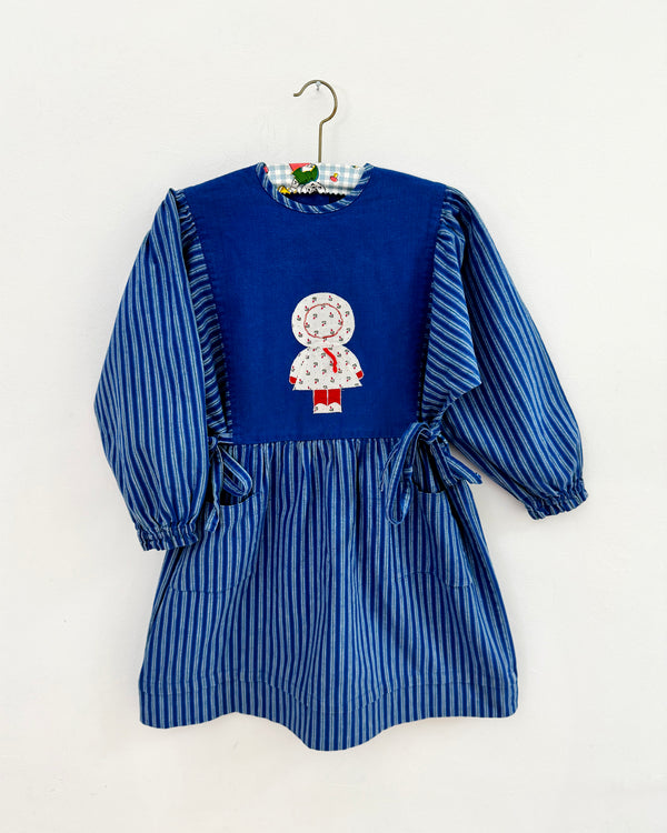 Handmade Vintage Cotton Patchwork Dress