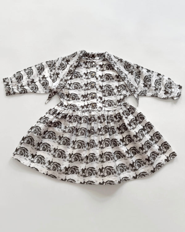 Rocking Horse Cotton Dress 2Y
