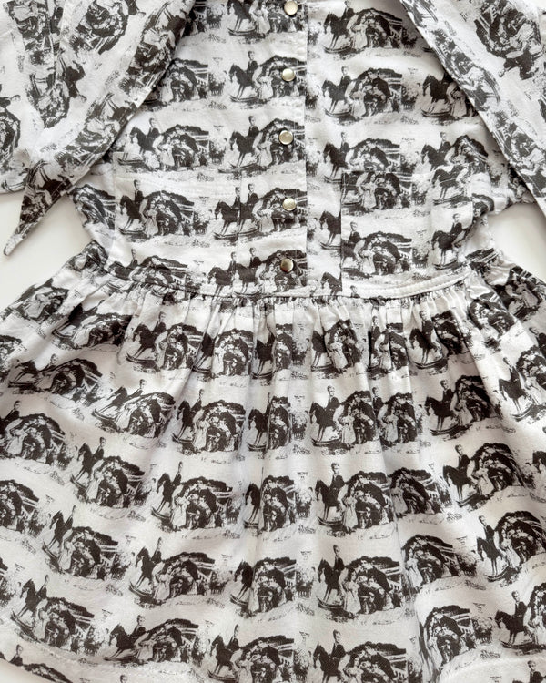 Rocking Horse Cotton Dress 2Y