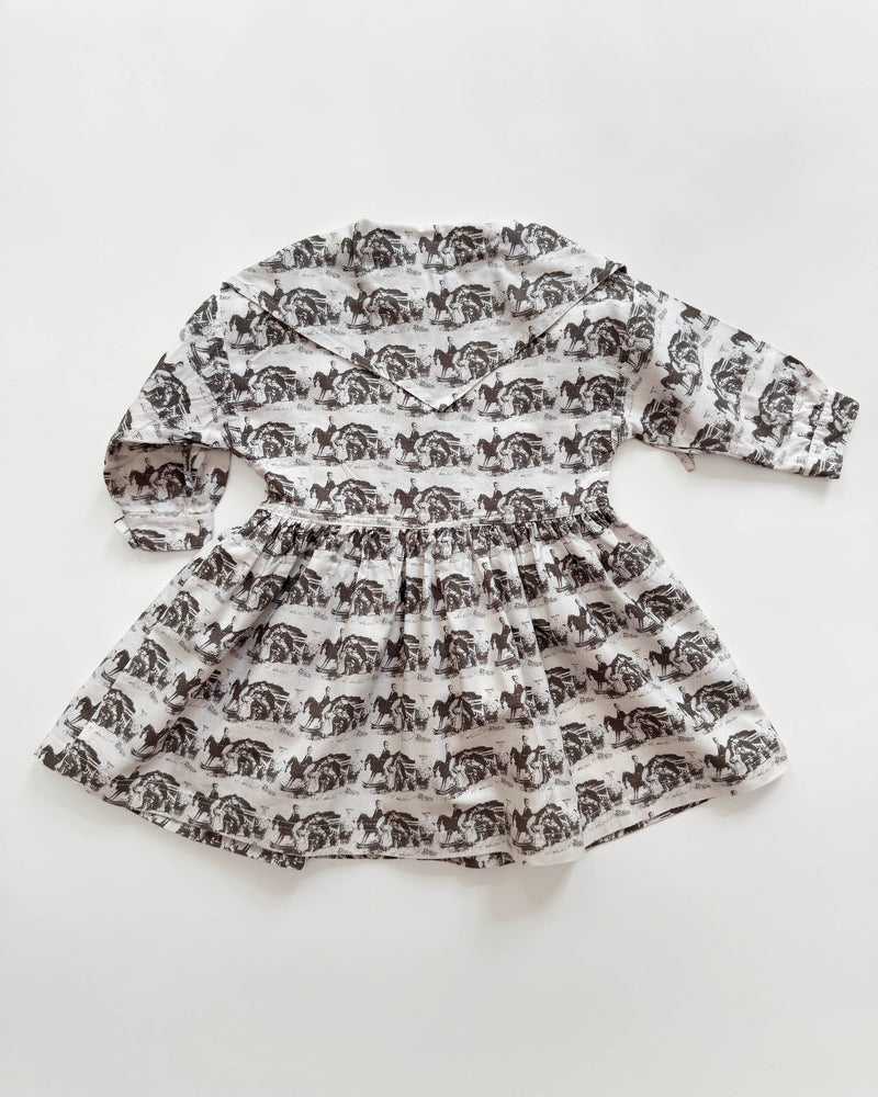 Rocking Horse Cotton Dress 2Y