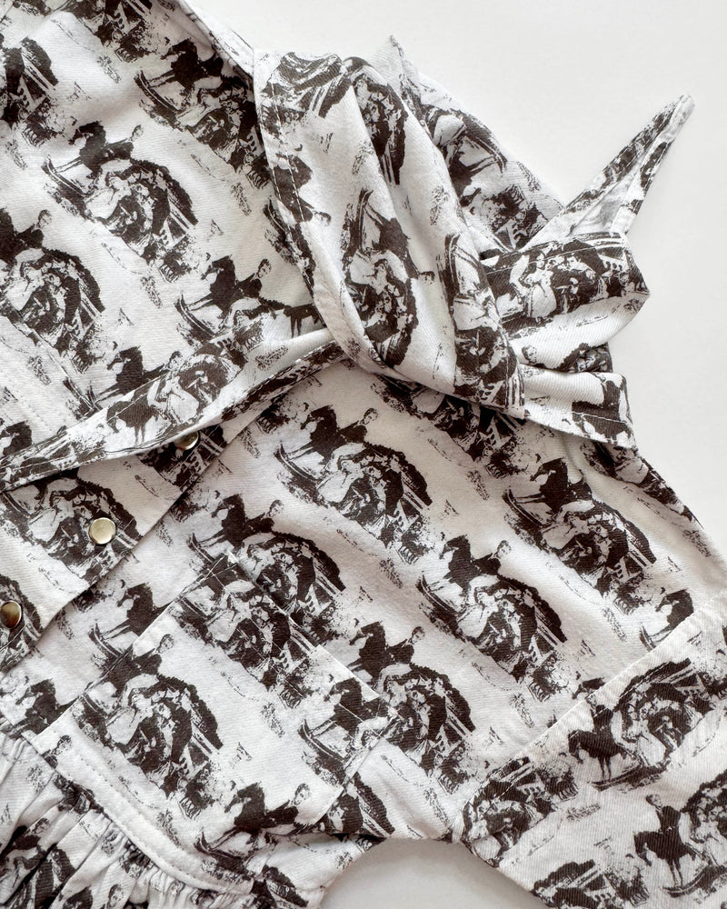 Rocking Horse Cotton Dress 2Y