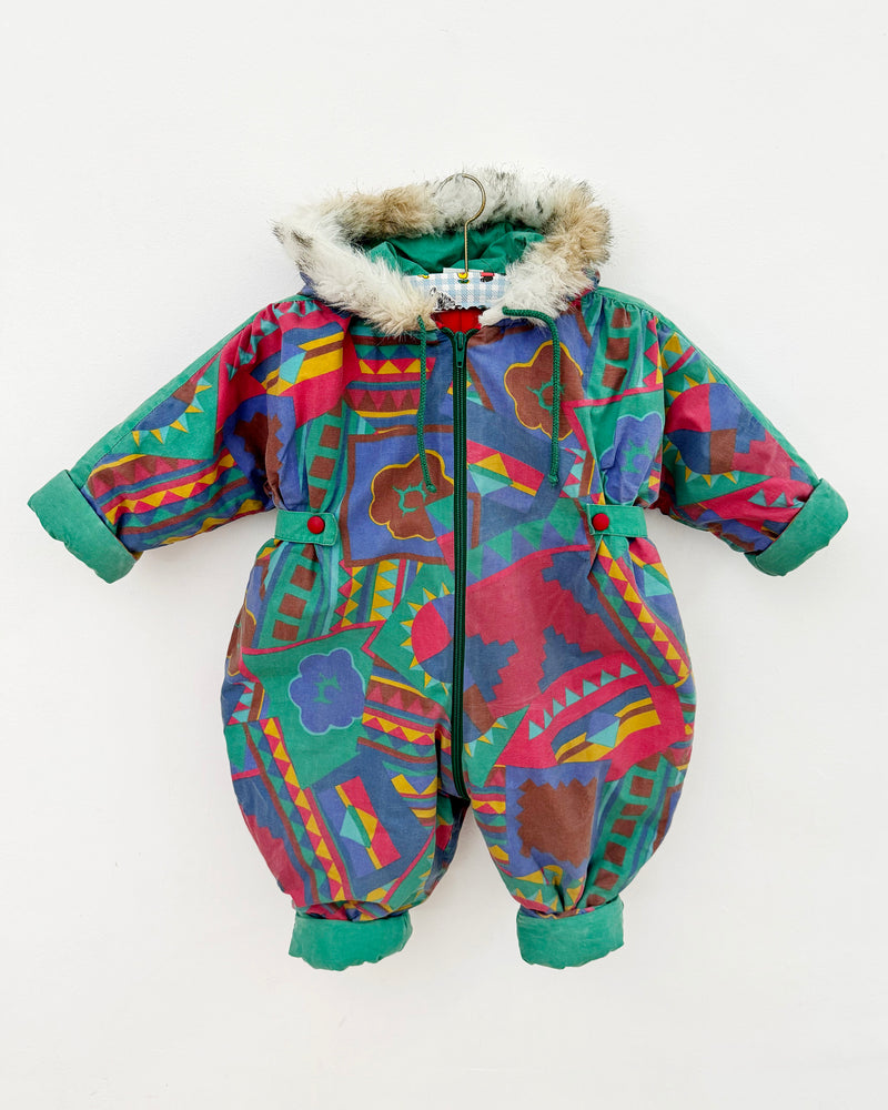 Vintage Balloon Winter Suit