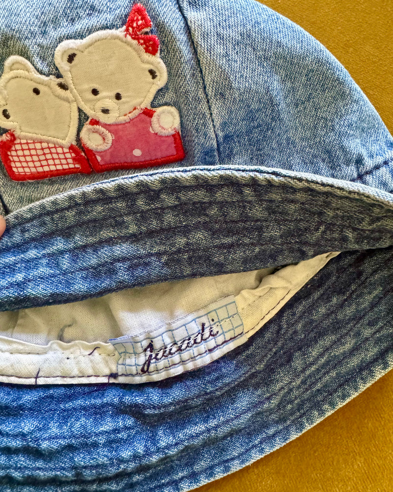Jacadi The Kiss Denim Bucket Hat