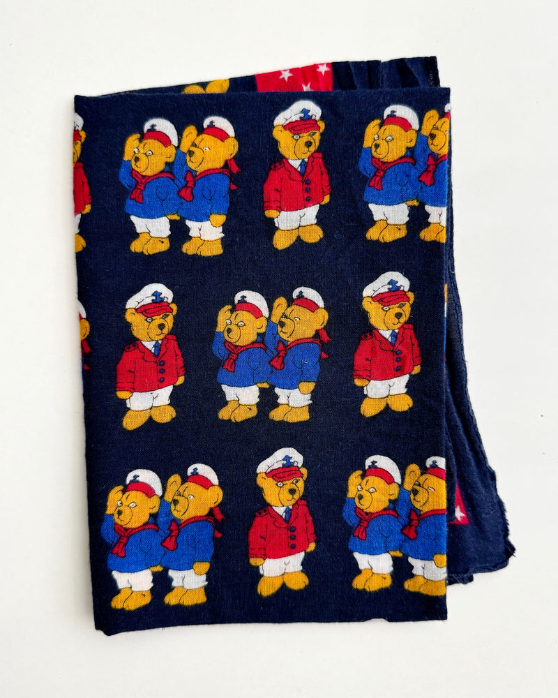 Teddy Bear Cotton Bandana