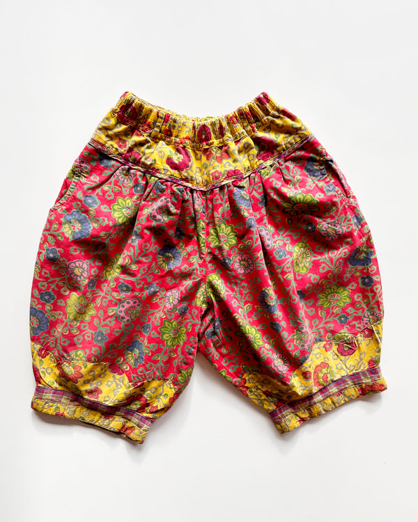 Vintage Oilily Lined Bubble Trousers With Elastic Waist
