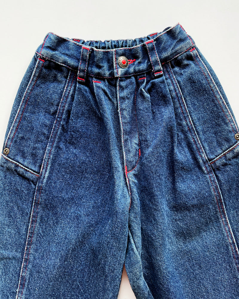 Deadstock Vintage Oilily Jeans With Elastic Waist