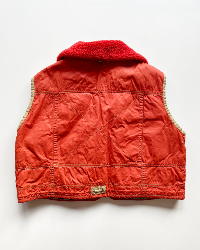 Vintage Oilily Waxed Cotton Vest ADULTS