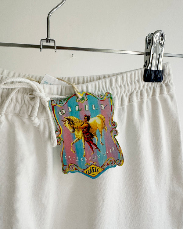 Deadstock Vintage Oilily Embroidered Cotton Sweatpants