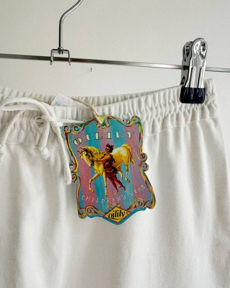 Deadstock Vintage Oilily Embroidered Cotton Sweatpants