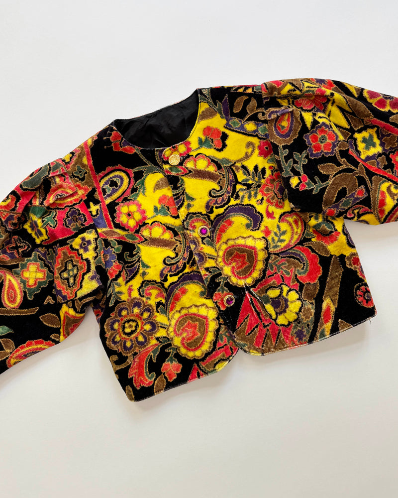 Velvet Blazer Jacket 4Y