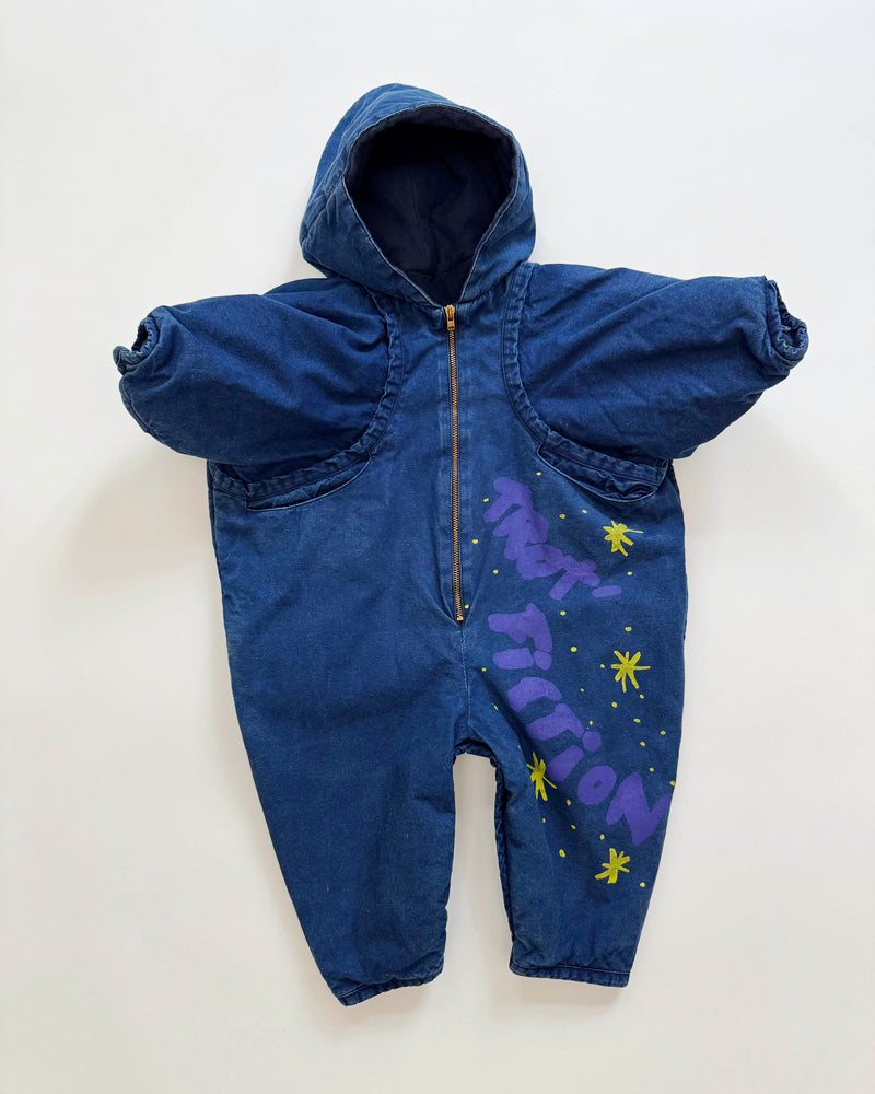 Trotinette Padded Denim Space Suit 18M