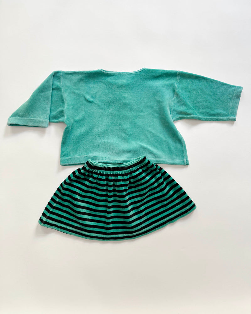 Velours Cat Two Piece Set 24M