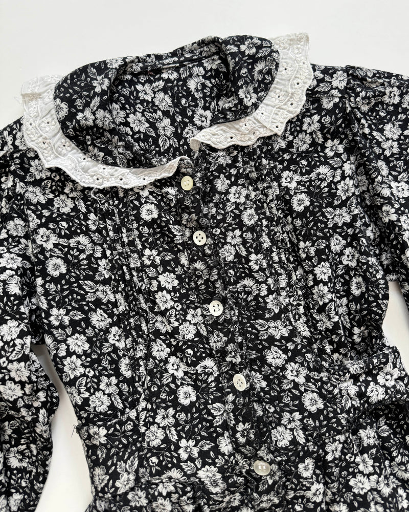 Cotton Lined Floral Dress 5Y