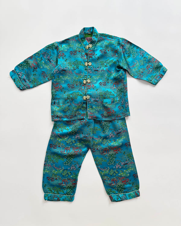 Chinese Silk Blend Two Piece Set 3Y