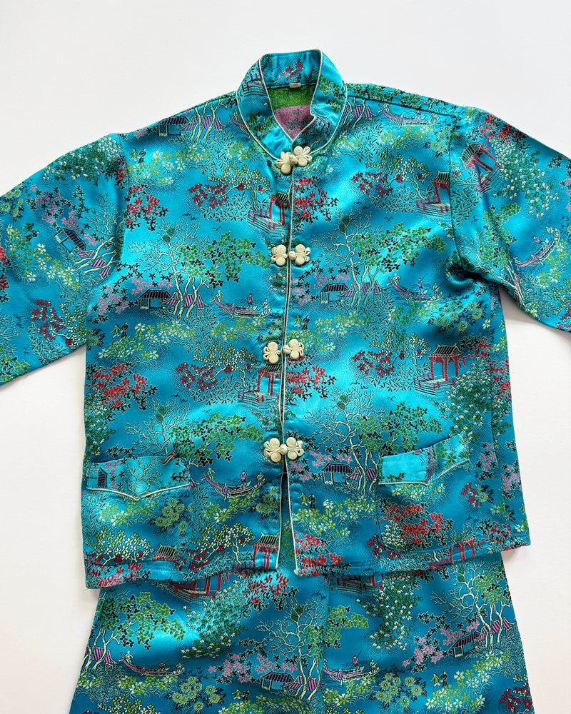 Chinese Silk Blend Two Piece Set 3Y