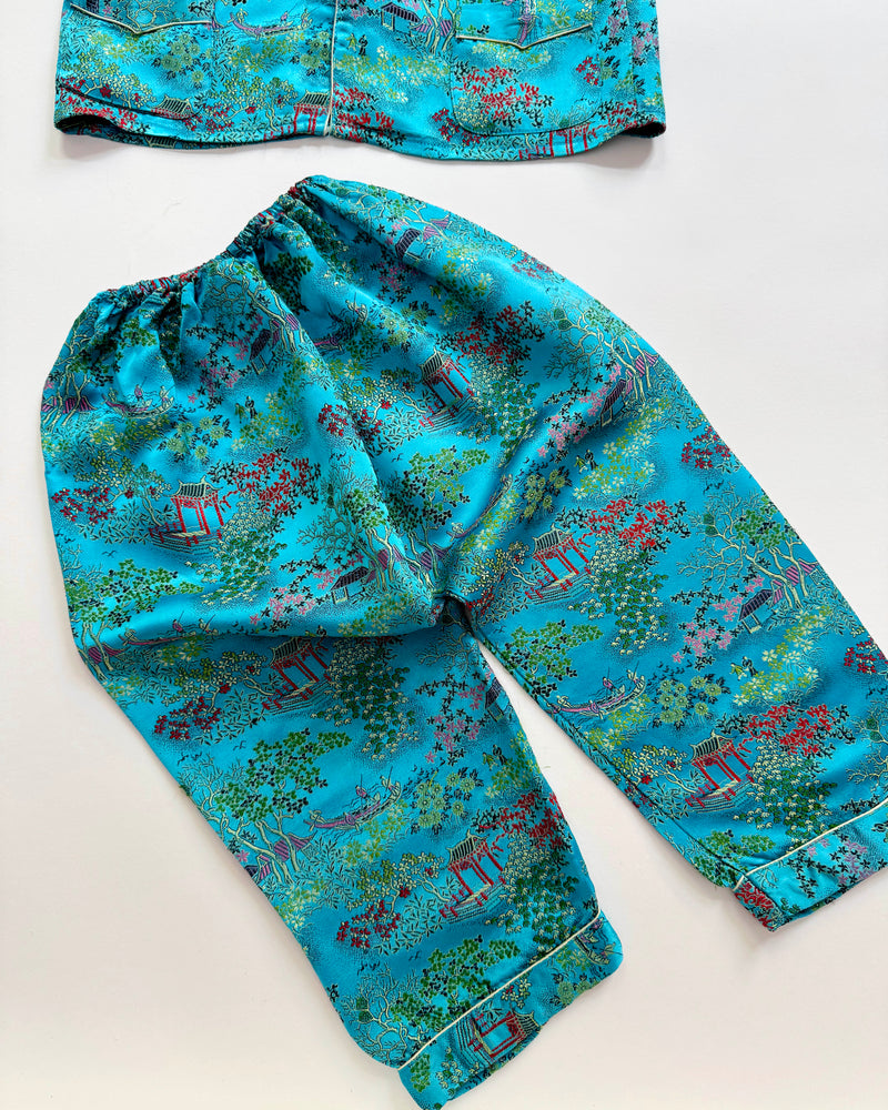 Chinese Silk Blend Two Piece Set 3Y