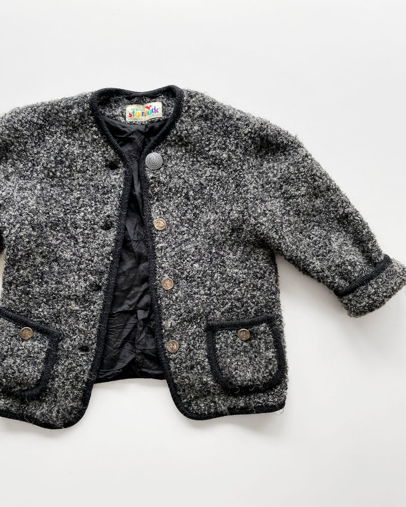 Vintage Wool, Alpaca & Mohair Jacket