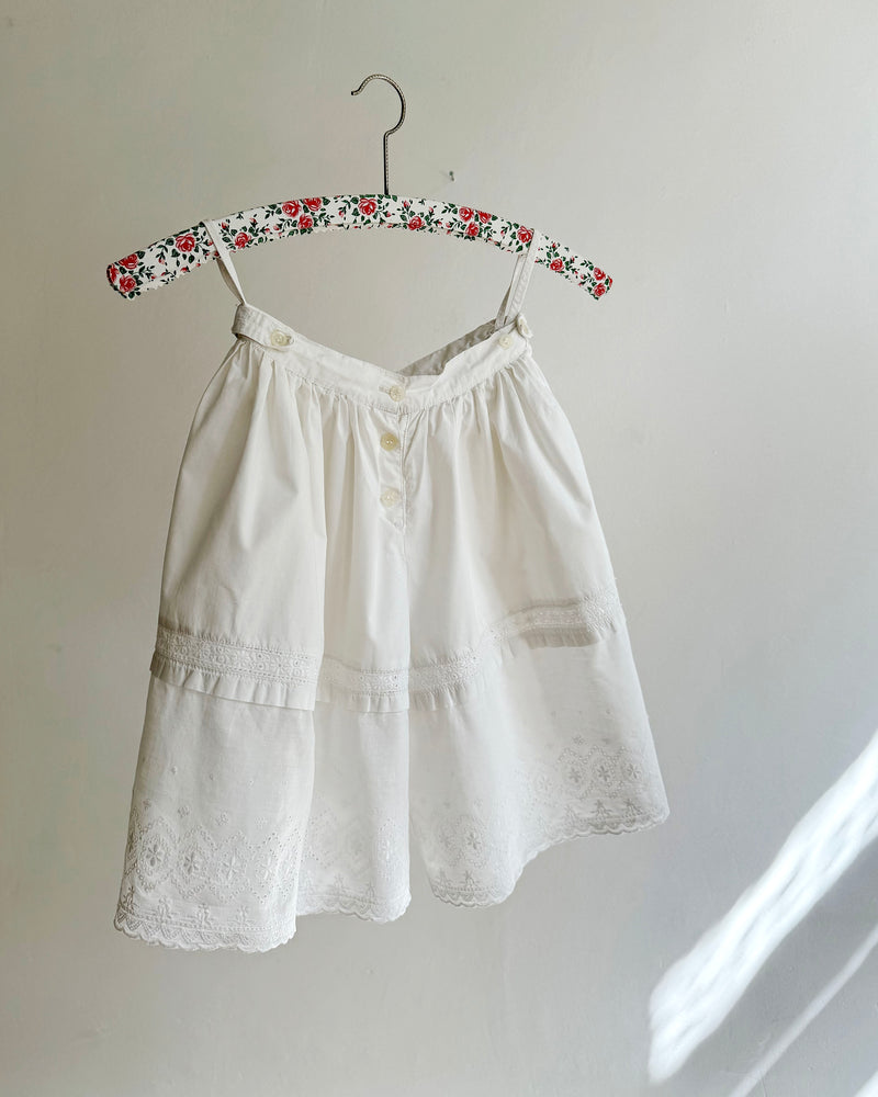 Vintage Oilily Cotton Lace Pantskirt