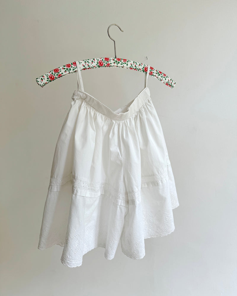 Vintage Oilily Cotton Lace Pantskirt