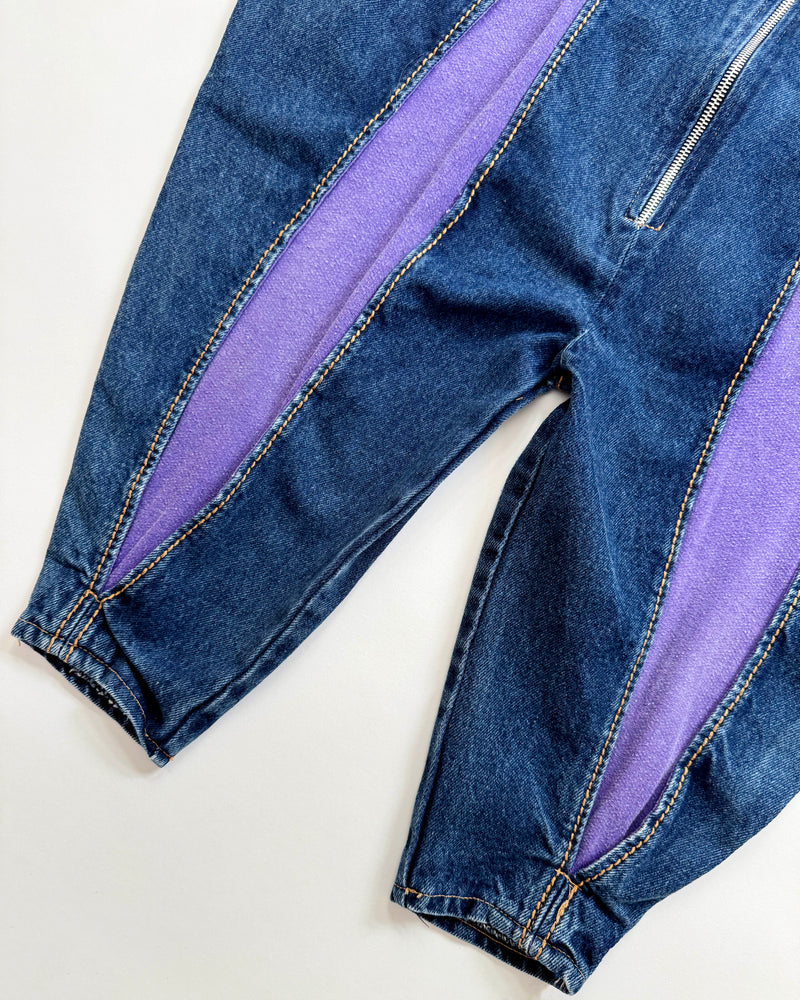 Denim Patchwork Suit 24M