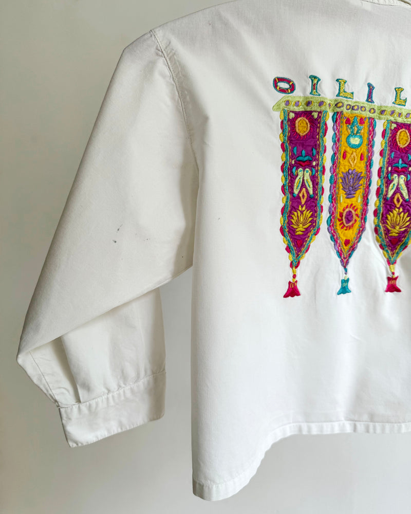 Vintage Oilily Embroidered Blouse