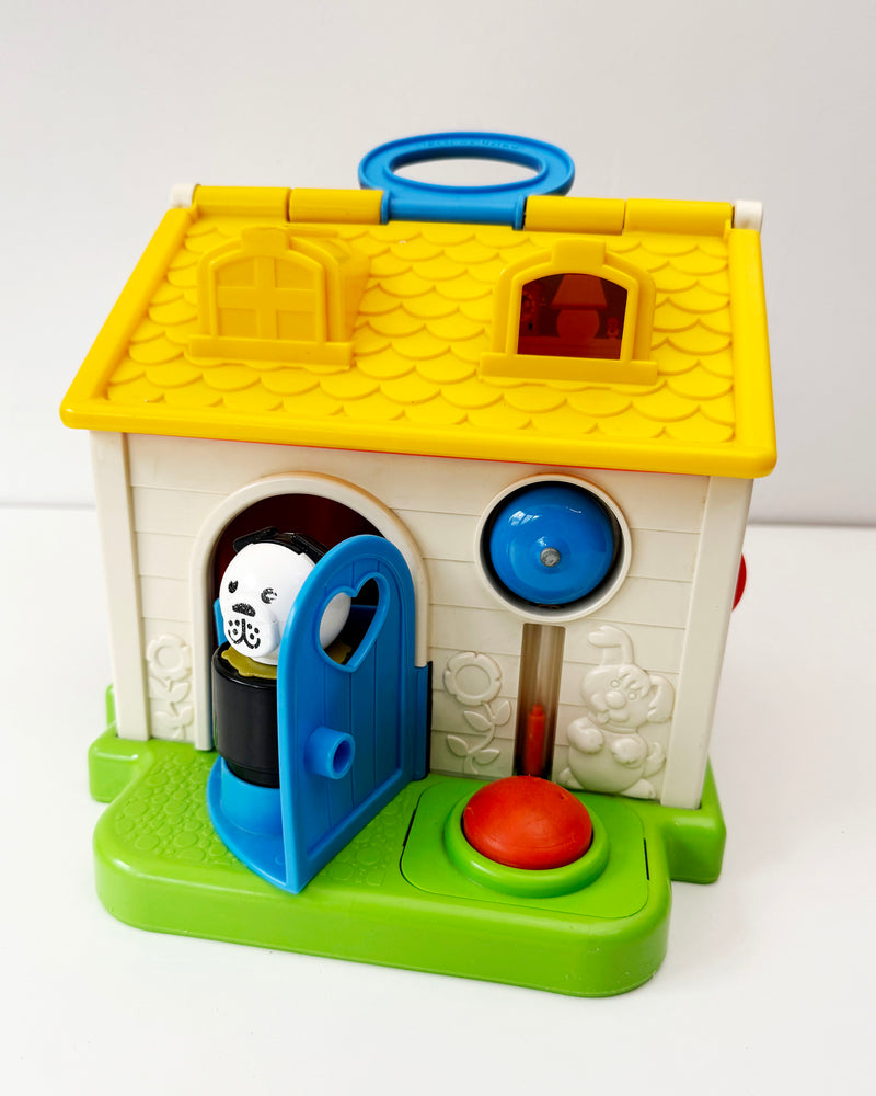 1984 Fisher Price Play House With Dog